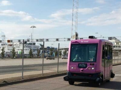 självkörande buss i Helsingborg