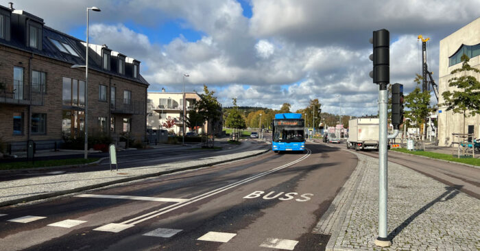 Buss på bussgata i Göteborg_Foto Sebastian Fält