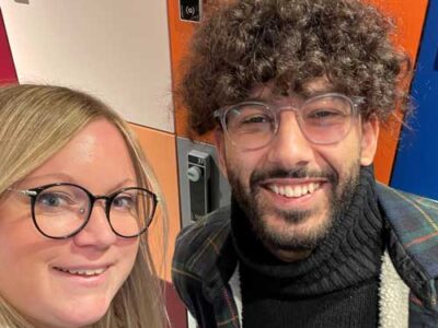 Caroline Ljungberg Toulson och Robin Rushdi Al-Sálehi