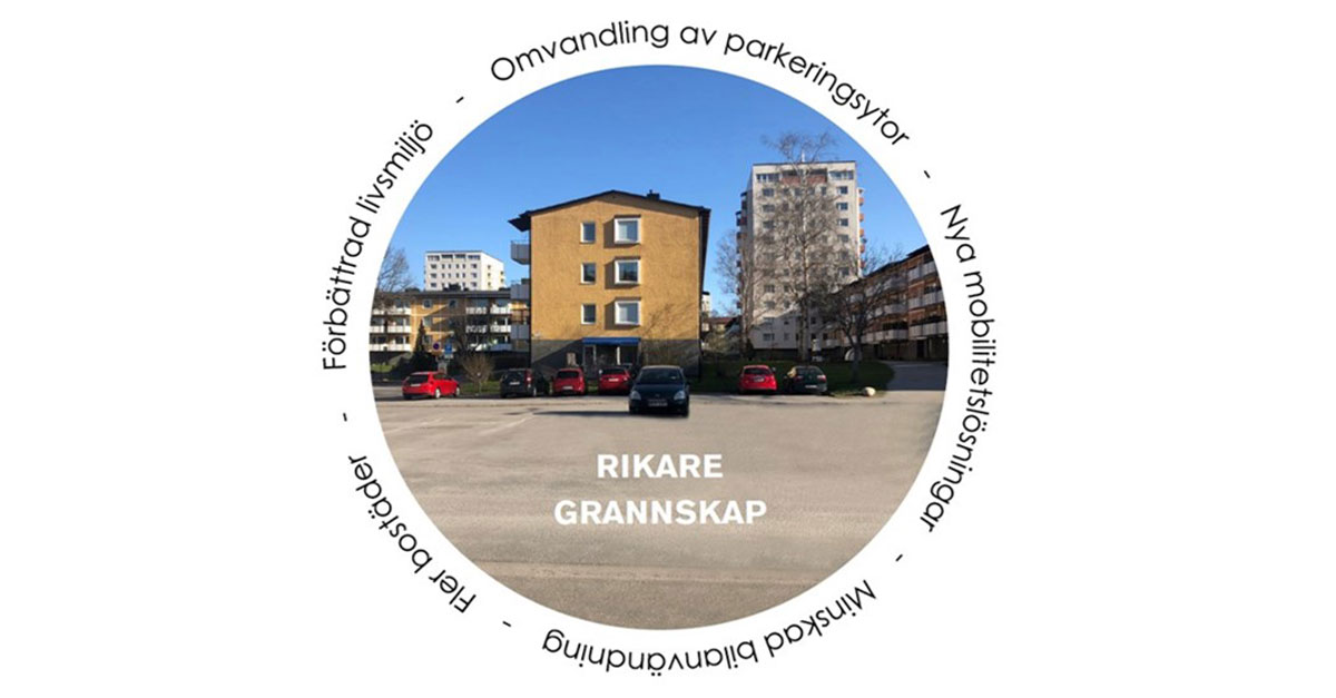 Rikare grannskap forskningsprojekt symbol