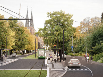 spårväg i uppsala