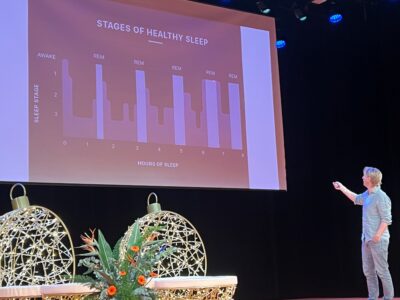 Anders Hansen på Svenska Stadskärnors årskonferens i Södertälje